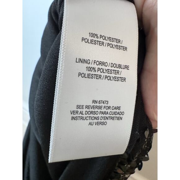 Violet Weekend Halter Neck Sequin Knit Dress Juniors Size NWT $129 - Picture 16 of 16